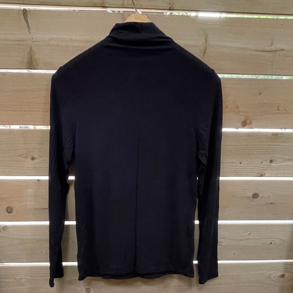 Christian Siriano ribbed mock neck size M - Picture 2 of 4